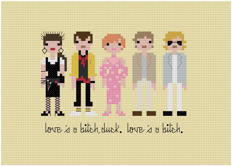 Illustration for article titled I Want All These Impossibly Cool 8-Bit Cross-Stitches